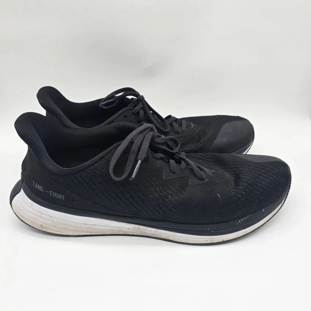 Lane Eight AD1 Trainer Sneakers Mens 13 Black White